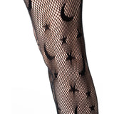 Poizen Industries Alt Black Celestial Tights Emo Punk Grunge