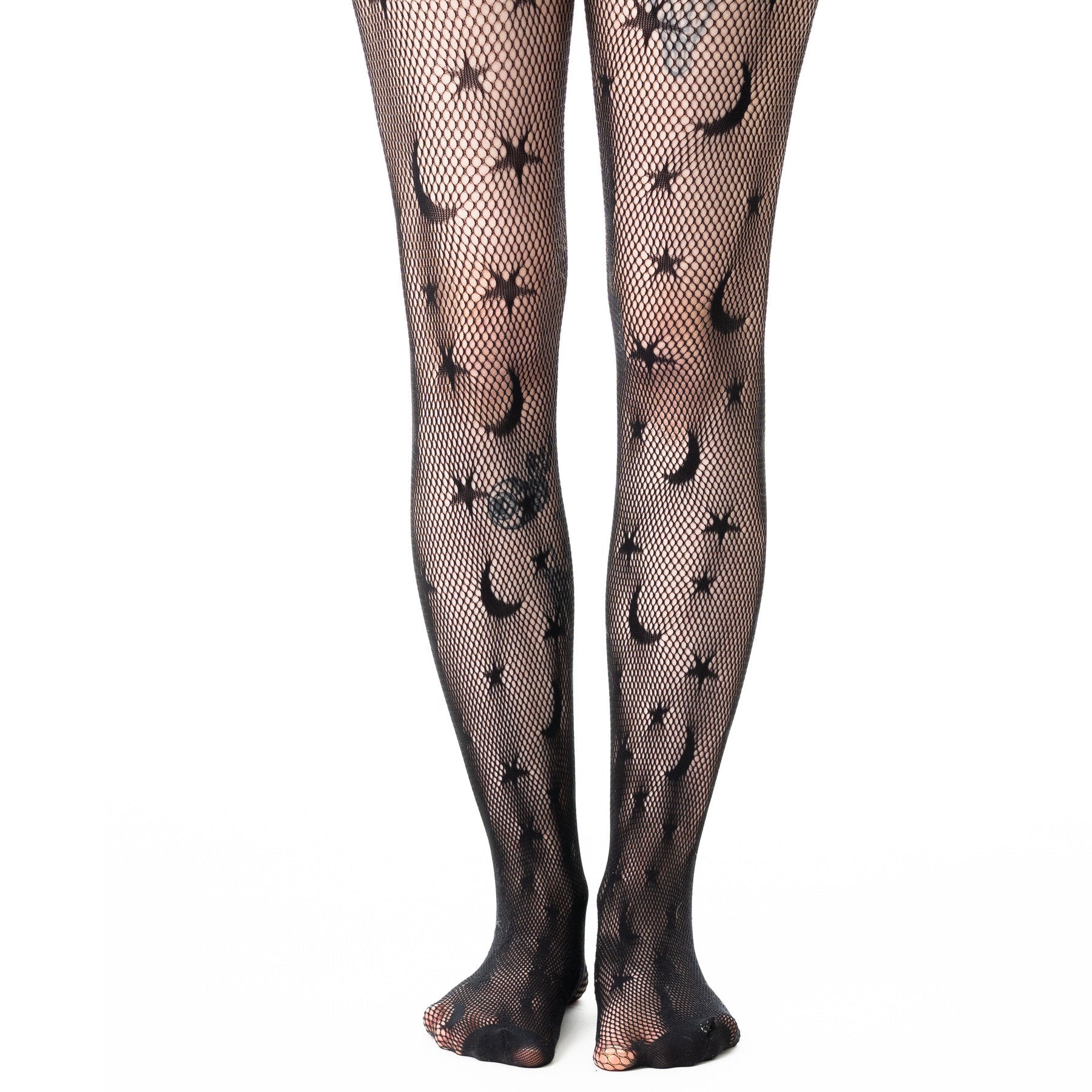 Poizen Industries Alt Black Celestial Tights Emo Punk Grunge