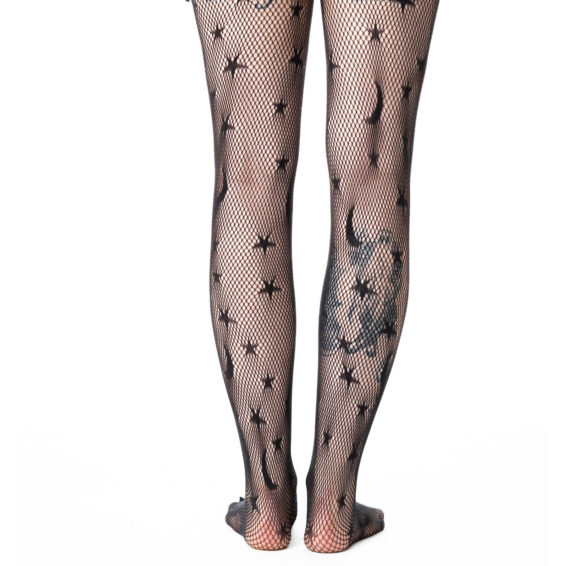 Poizen Industries Alt Black Celestial Tights Emo Punk Grunge