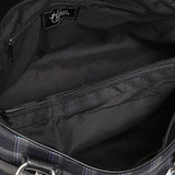Banned Apparel Grey Tartan Rise Up Rock Punk Alt Handbag