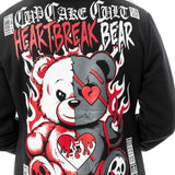 Cupcake Cult Heartbreak Bear Varsity Jacket Alternative Goth Emo Punk Top