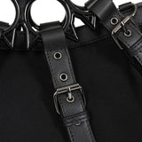 Banned Apparel Iron Halo Knuckle Alternative Hand Bag With Shoulder Strap