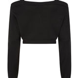 Banned Apparel Black & Purple Ligeia Knitted Cardigan