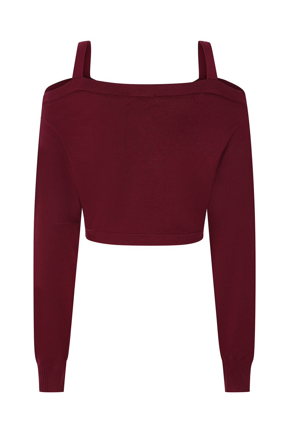 Banned Apparel Red & Black Ligeia Knitted Cardigan