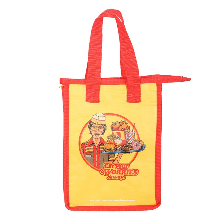 Eat Your Worries Away Official Steven Rhodes Lunch Bag (Copy)