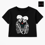 Love Will Tear Us Apart Crop Top