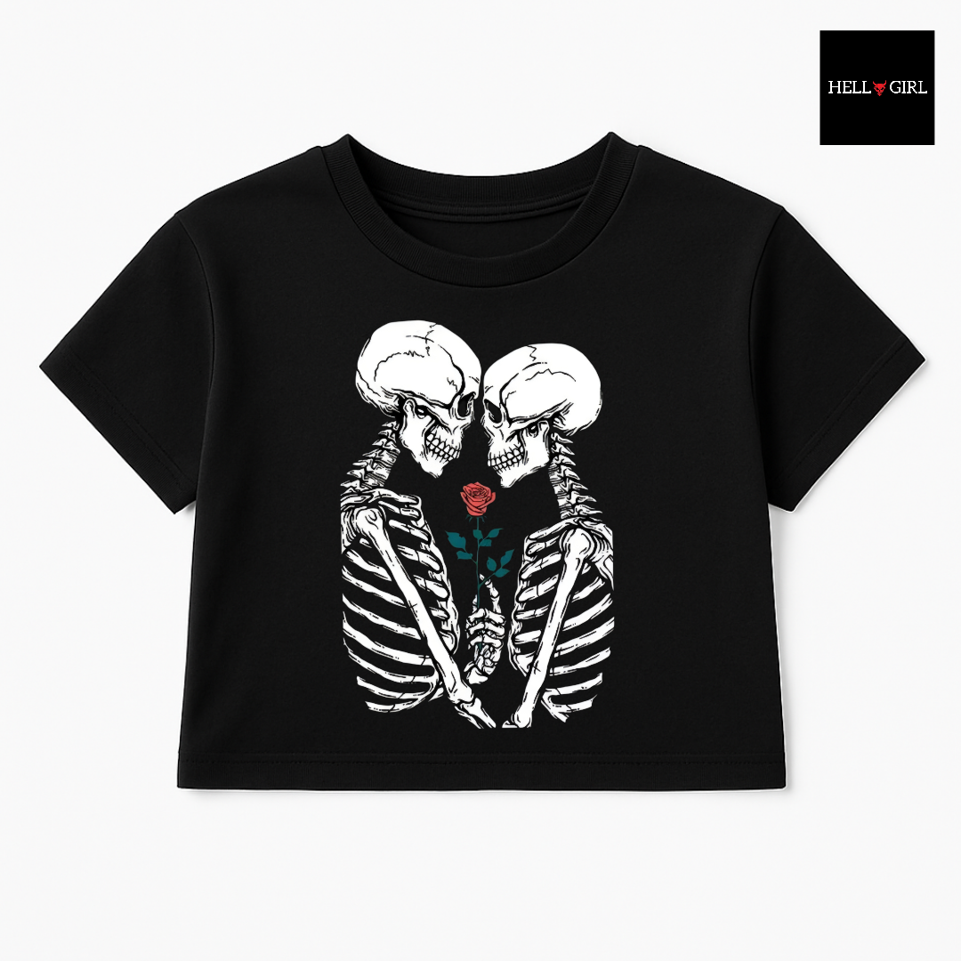 Love Will Tear Us Apart Crop Top