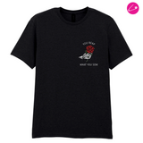 You Reap What You Sow Emblem Alternative Gothic Grunge Occult Skater Emo T-Shirt
