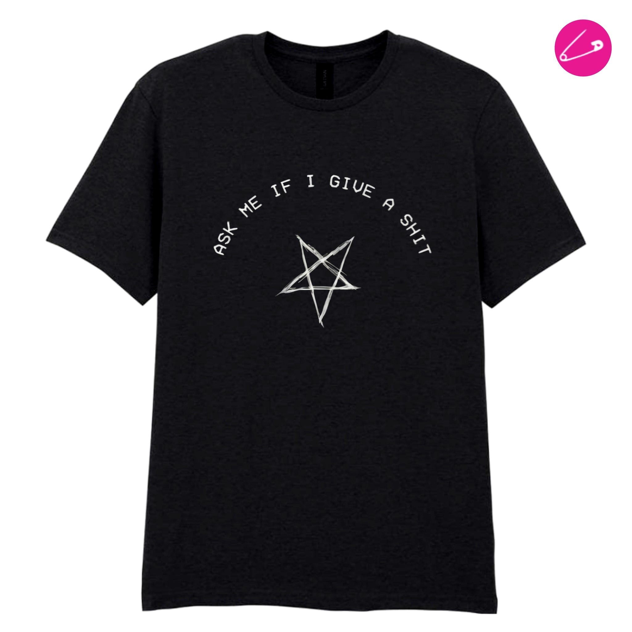 Ask Me Alternative Gothic Grunge Skater Punk Rock Emo Funny Mosher Metal T-Shirt