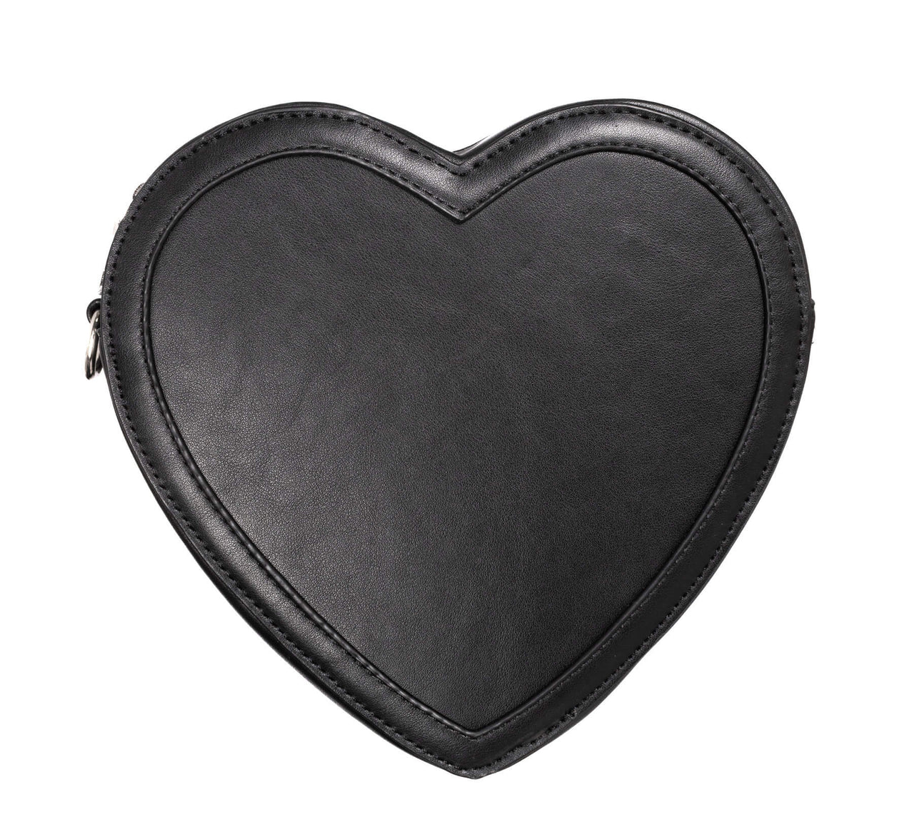 Heartless Clothing Pentahaunt Love Bag Gothic Heart-Shaped Crossbody with Spikes & Pentagram