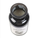 Mystic Raven Deadly Nightshade Apothecary Candle – Gothic Black Jar Scented Candle