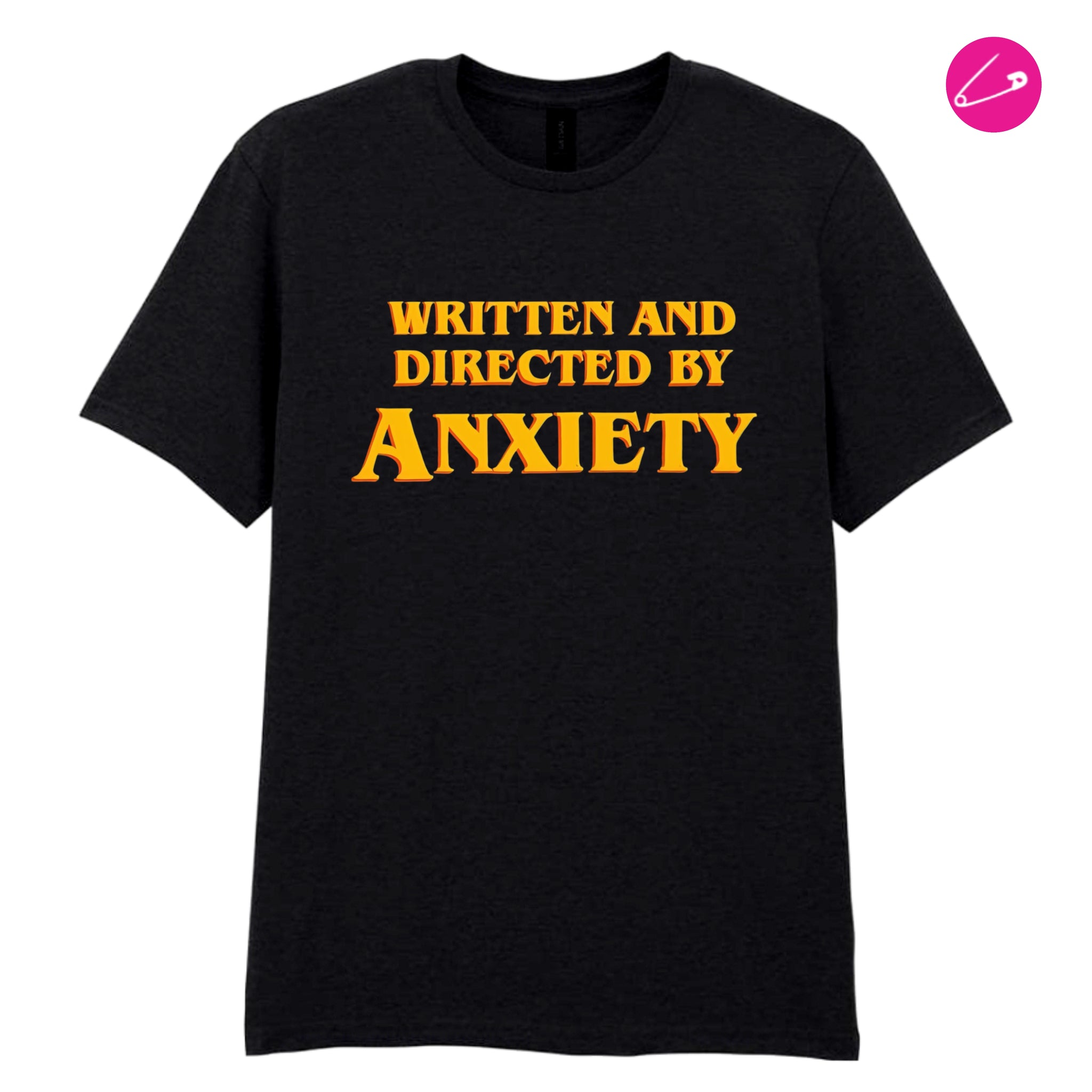 Punk'd Image Written & Directed By Anxiety Gothic Alt Goth Punk Rock Emo TShirt