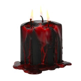 Vampire Blood Pillar Candle  Bleeding Wax Gothic Candle Victorian Vampire Range
