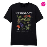 Herbology Alternative Punk Rock Emo Harry Potter Botanical  Cosplay  TShirt