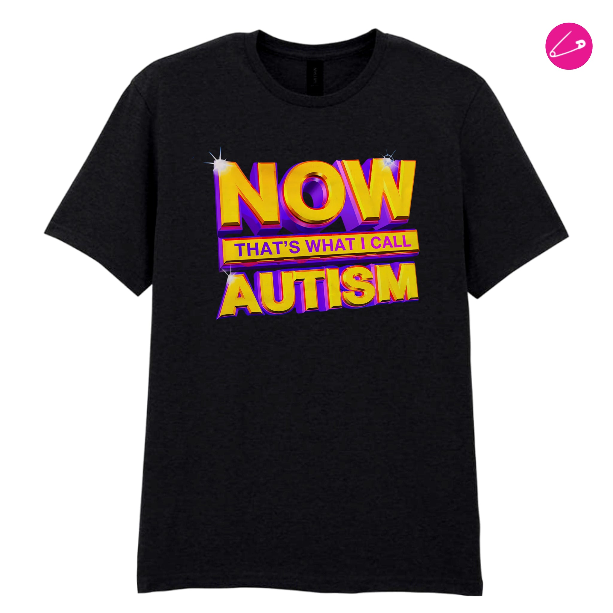 Now That's What I Call Autism Funny Parody T-Shirt