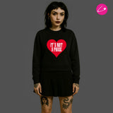 It's Not A Phase Alternative Gothic Punk Rock Grunge Occult Funny Emo Sweatshirt