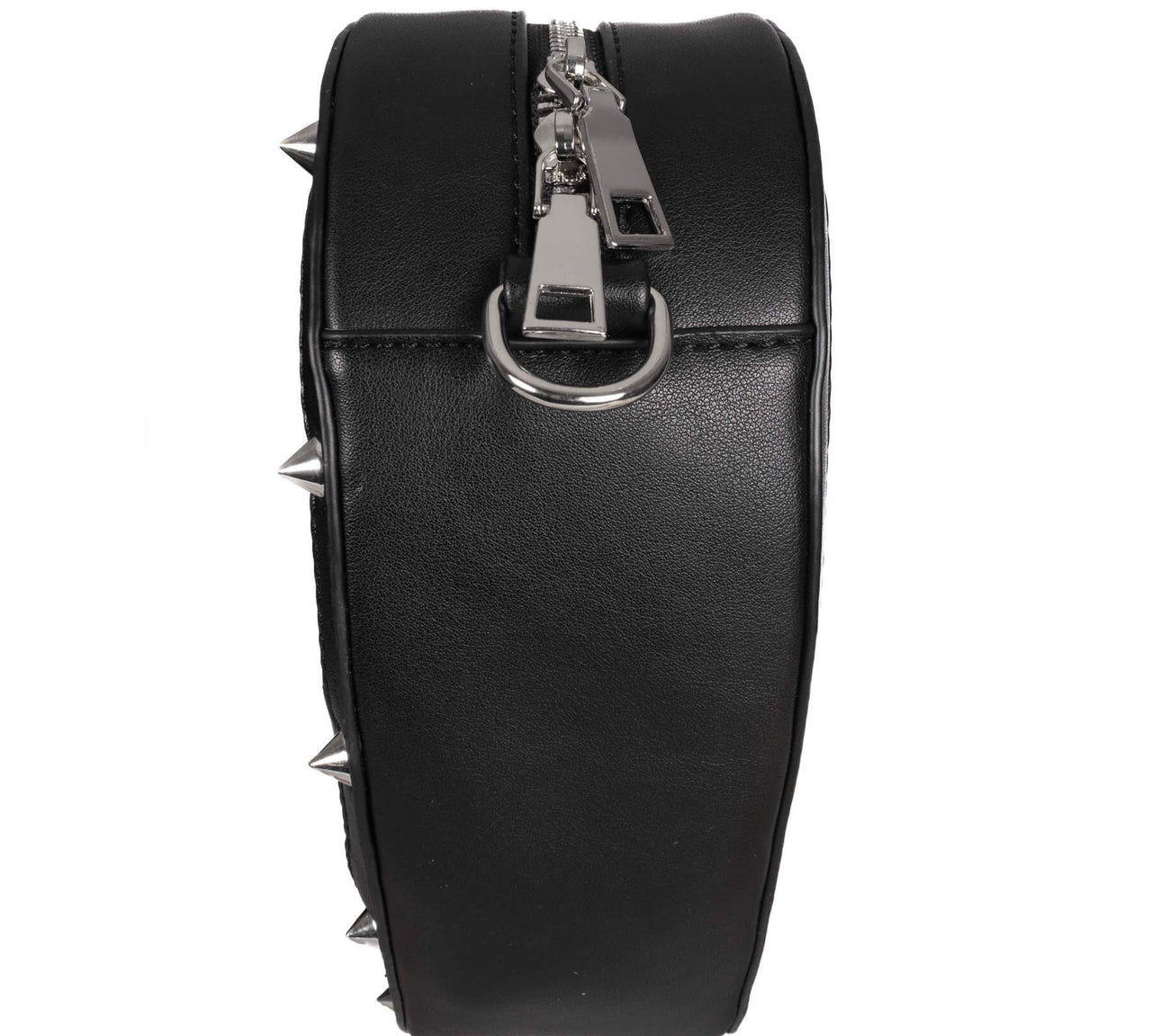 Heartless Clothing Pentahaunt Love Bag Gothic Heart-Shaped Crossbody with Spikes & Pentagram