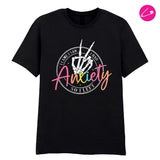 Anxiety Alternative Gothic Punk Rock Emo Occult Mental Health Grunge TShirt