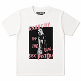 Official Sex Pistols Anarchy In The UK White Alt Emo Goth Kids T-Shirt