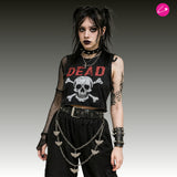 Moth Trouser Chain Gothic Emo Punk Rocker Mosher Alternative Trouser Chain