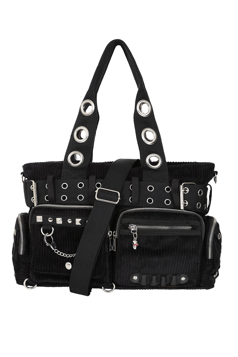 Banned Apparel Black Sweet Revenge Alternative Gothic Punk Rock Grunge Occult Handbag