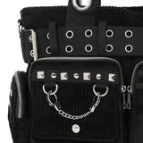 Banned Apparel Black Sweet Revenge Alternative Gothic Punk Rock Grunge Occult Handbag