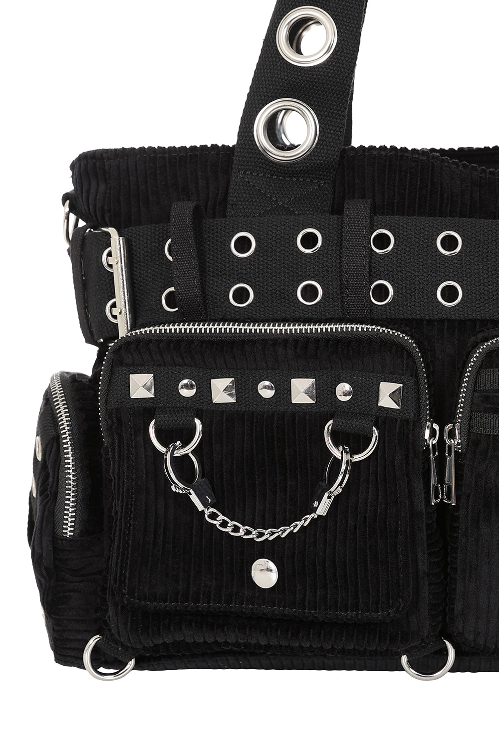Banned Apparel Black Sweet Revenge Alternative Gothic Punk Rock Grunge Occult Handbag