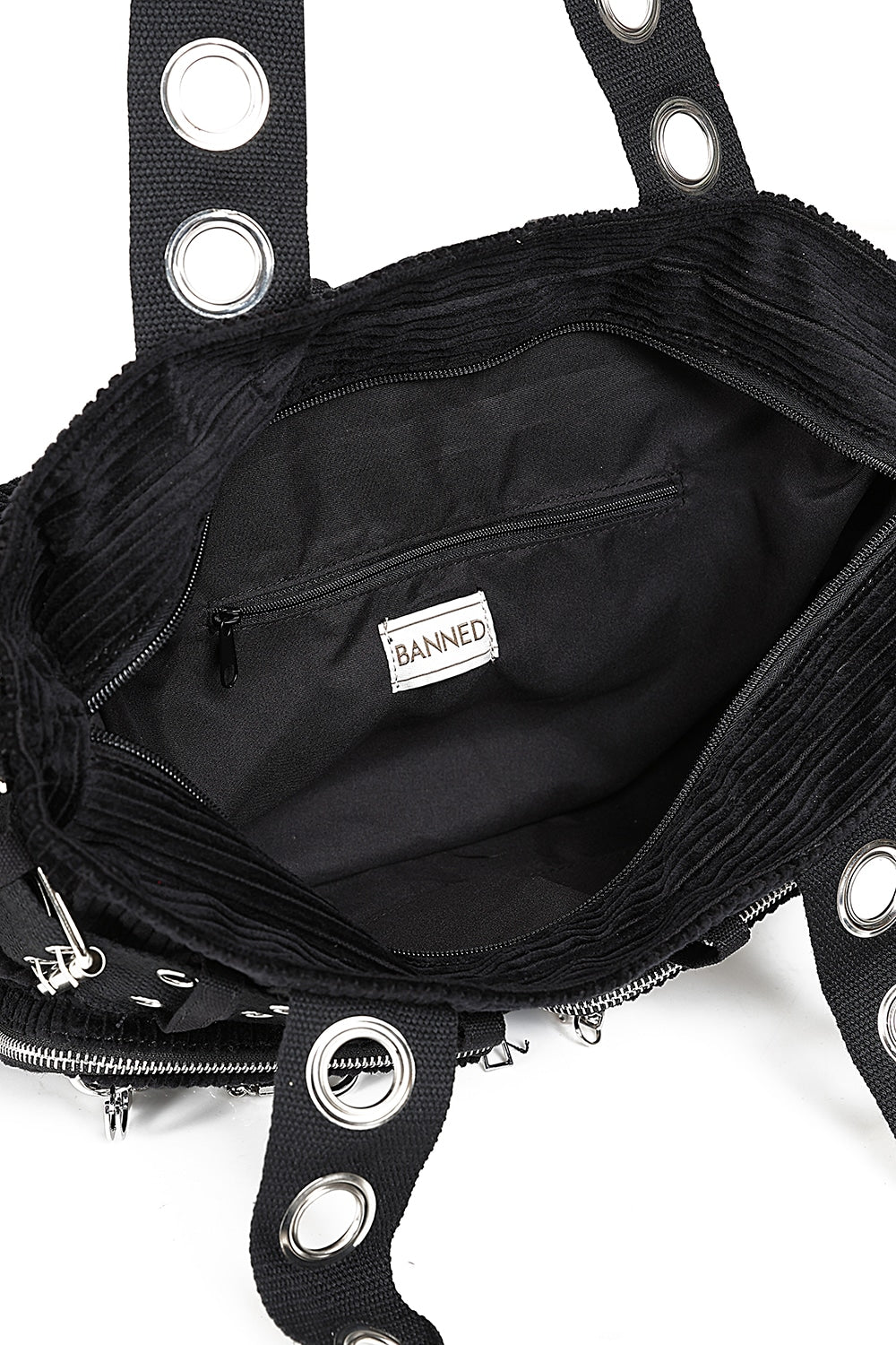 Banned Apparel Black Sweet Revenge Alternative Gothic Punk Rock Grunge Occult Handbag